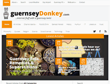 Tablet Screenshot of guernseydonkey.com
